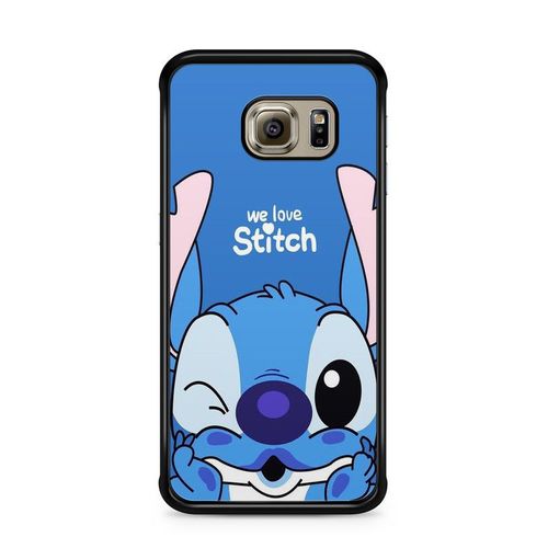 Coque De Téléphone Compatible Avec Samsung Galaxy S7 Lilo Stitch Disney Tortue Ohana Citation Case Swag Princesse Alice Mozaique Blanche Neige Cendrillon Ref 3565