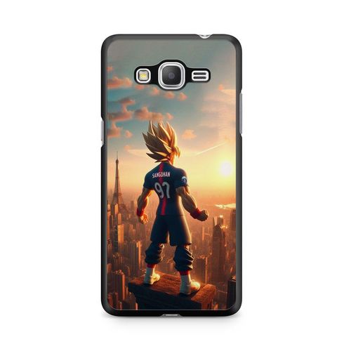 Coque De Téléphone Compatible Avec Samsung Galaxy J3 2016 ( J310 ) Dbz Animé Manga Japon Dragon, Motif Maillot De Foot, Equipe De Paris Ref 48