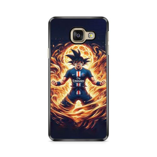Coque De Téléphone Compatible Avec Samsung Galaxy A5 2016 ( A510) Dbz Animé Manga Japon Dragon, Motif Maillot De Foot, Equipe De Paris Ref 170