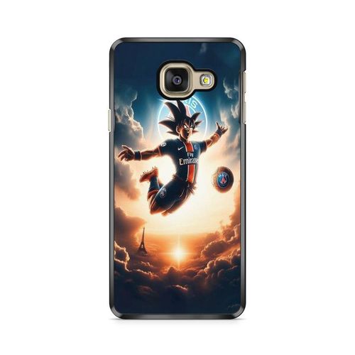 Coque De Téléphone Compatible Avec Samsung Galaxy A3 2016 ( A310) Dbz Animé Manga Japon Dragon, Motif Maillot De Foot, Equipe De Paris Ref 413