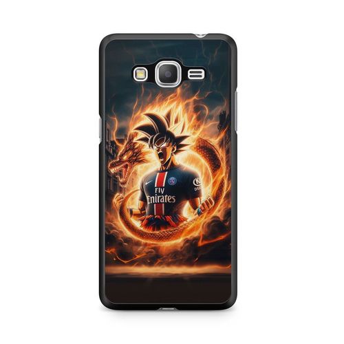 Coque De Téléphone Compatible Avec Samsung Galaxy J3 2016 ( J310 ) Dbz Animé Manga Japon Dragon, Motif Maillot De Foot, Equipe De Paris Ref 532