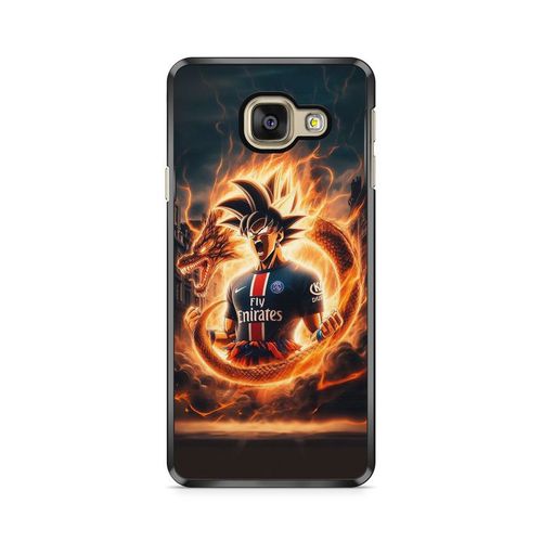 Coque De Téléphone Compatible Avec Samsung Galaxy A5 2016 ( A510) Dbz Animé Manga Japon Dragon, Motif Maillot De Foot, Equipe De Paris Ref 533