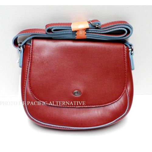 sac a main bandouliere rouge DAVID JONES