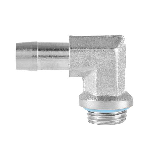 Adaptateur de tuyau coude a 90 degres G1/4'' pour systeme de refroidissement par eau d'ordinateur (11 mm)