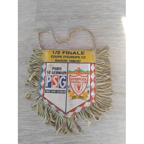 Fanion Psg Liverpool 1996