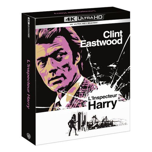 L'inspecteur Harry - Édition Collector 4k Ultra Hd + Blu-Ray - Boîtier Steelbook + Goodies