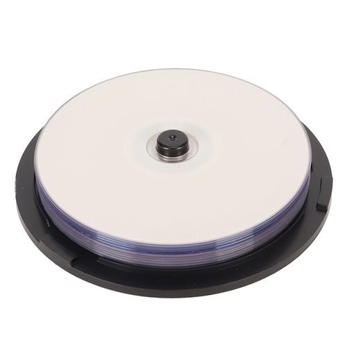 Disque DVD-R vierge 4,7 Go 16X haute vitesse robuste PC multi-usages enregistrable pour musique, video, photos, 10 pieces