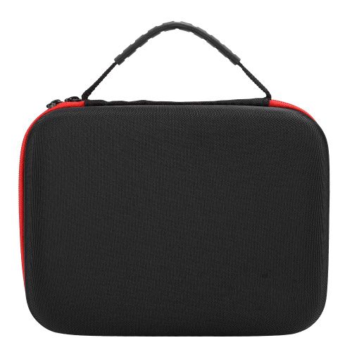 Sac De Rangement Portable En Nylon Rigide Pour Casque Vr Oculus Go (Noir Et Rouge)