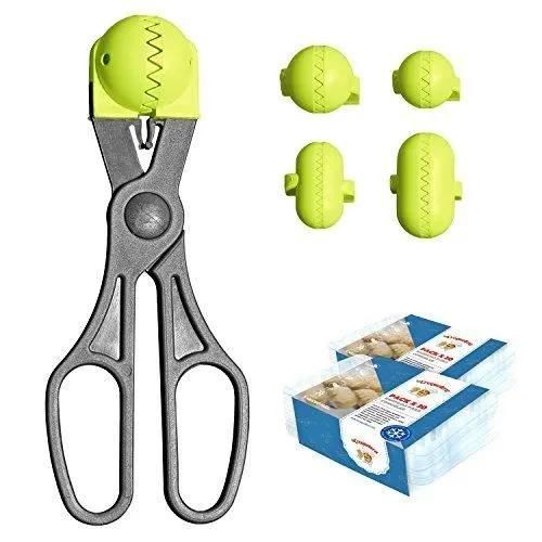 A-L La Croquetera Pack- Pelle Multifonction Couleur Pistache 4 Moules Interchangeables Pour Masse + Pack 40 Bacs