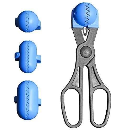 La Croquetera Couleur Bleu Outil Multifonction Avec 4 Moules Interchangeables Pour Masas- Pour À Douilles,