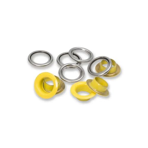 Boîtes De 20 ?Illets Avec Rondelles 11 Mm - Prym. Color : Jaune