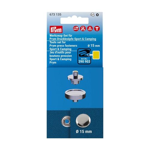 Jeu D¿Outils Pour Boutons Pression Sport & Camping ¿ Prym