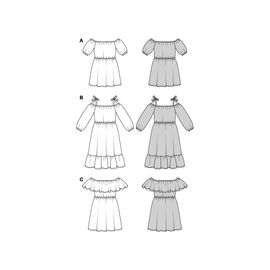 Patron Burda 5728 - Robe