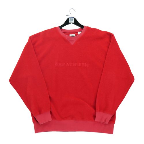 Reconditionné - Pull Polaire Homme Made In Usa Y2k - Taille Xl - Homme - Rouge