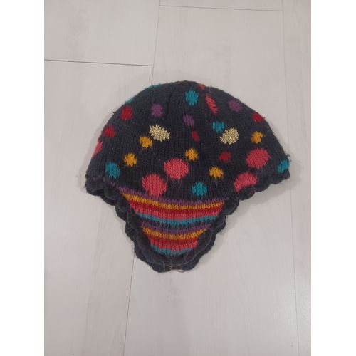 Bonnet Enfant En Laine Multicolore Taille L