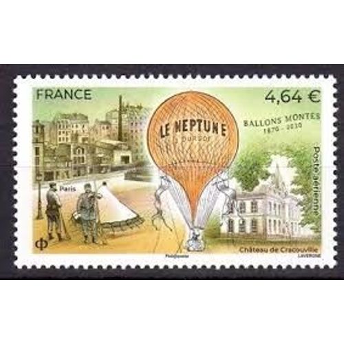 150èma Anniversaire De La Poste Par Ballons Montés Année 2020 Poste Aérienne N° 84 Yvert Et Tellier Luxe