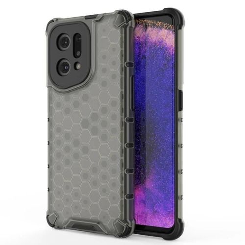 Coque De Téléphone Oppo Find X5 - Pc En Nid D¿Abeille Antichoc + Protection Tpu
