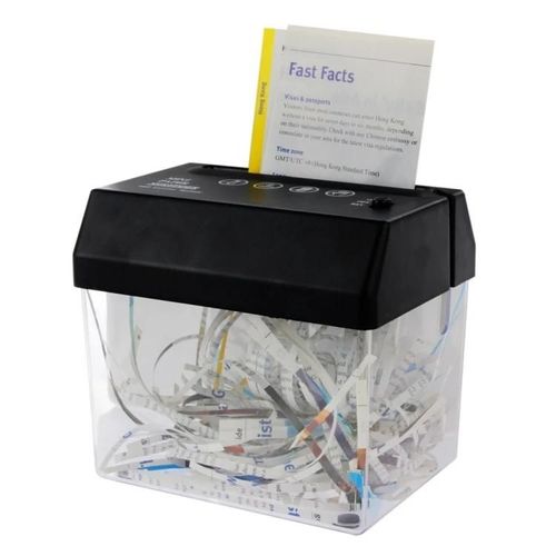 Mini Destructeur De Papier Usb Avec Ouvre-Lettre
