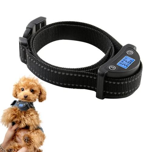 Collier Anti-Aboiement - Écran Lcd, Système De Contrôle Des Bips Et Des Vibrations -
