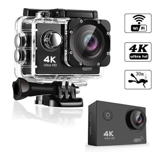 Caméra de sport sans fil WiFi 4K Ultra HD - Extérieur - étanche Sports DV