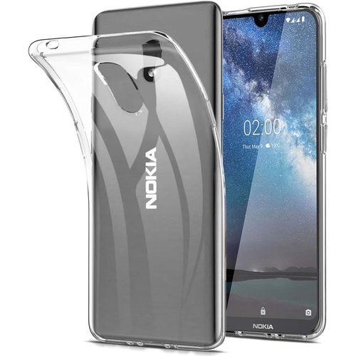 Coque Pour Nokia 2.2, Fusion Transparente Coque En Silicone Fine Phone Charm Coque Arrière Transparente Protection Coque Pour Nokia 2.2