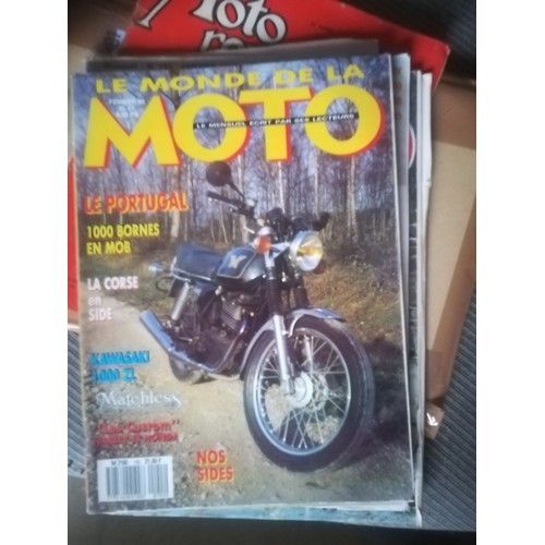 Le Monde De La Moto 155 De 1988 Matchless G80,Fxstc Softail Custom,1200 Sportster,Honda 750 Ch,Bmw K75c,Kawasaki Zl1000 Eliminator,Yamaha Fz750,Xvz1200 Jeaniel Captain,Xs1100 Polyfay,Moto Guzzi 850 T3
