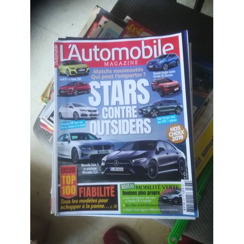 L Automobile Magazine 873 De 2019 Bmw 320d,Mercedes Cla,Seat Tarraco,Audi A1 Tfsi,Peugeot 308,Renault Kadjar,Mclaren 600lt,Honda Crv Hybrid 2.0i Mmd 4wd,Jaguar I-Pace,Audi E-Tron,Mitsubishi Outlander