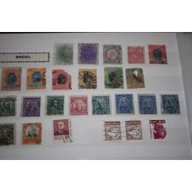 Brésil Timbres Divers