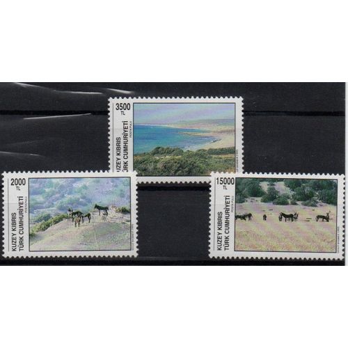 Chypre Turque Timbres Protection De La Nature 1995