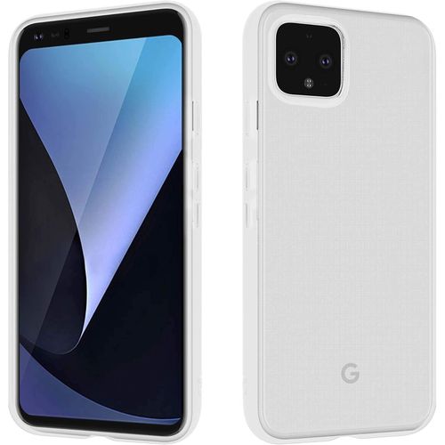 Coque Transparente Pour Google Pixel 4 Étui En Silicone Tpu De Qualité Supérieure Résistant Aux Rayures Et Aux Chocs Microdot Housse De Protection Souple Sur Mesure
