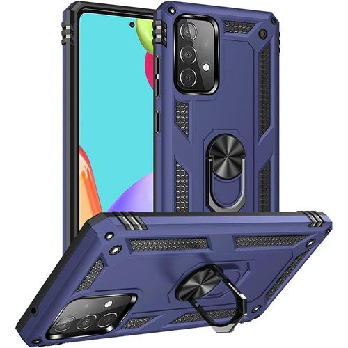 Coque Samsung A52s 5g, Coque A52s 5g, Silicone Antichoc Défense Bumper Armure Housse Etui Pour Samsung Galaxy A52s 5g Bleu