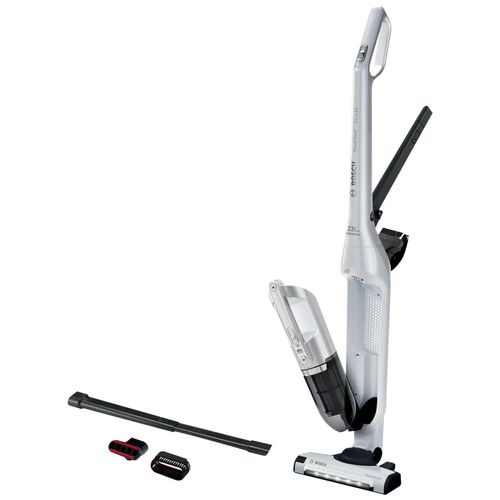 Aspirateur balai/à main (2-en-1) sans sac Bosch Serie | 4 Flexxo Gen2 BCH3P2301 - sans fil - polar white metallic