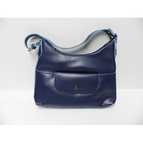 sac a main bleu DAVID JONES pour femme NEUF #3