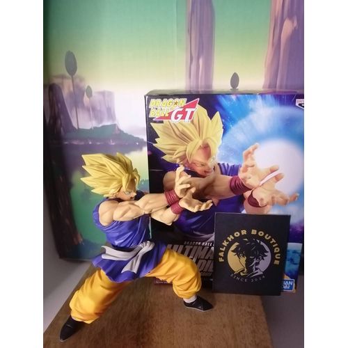 Son Goku Super Saiyan Figurine Dragon Ball Gt Ultimate Soldiers Objet De Collection Manga Statue