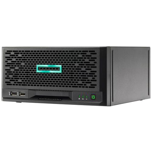 HPE ProLiant MicroServer Gen10 Plus v2 Entry - Pentium Gold G6405 4.1 GHz 16 Go RAM Noir