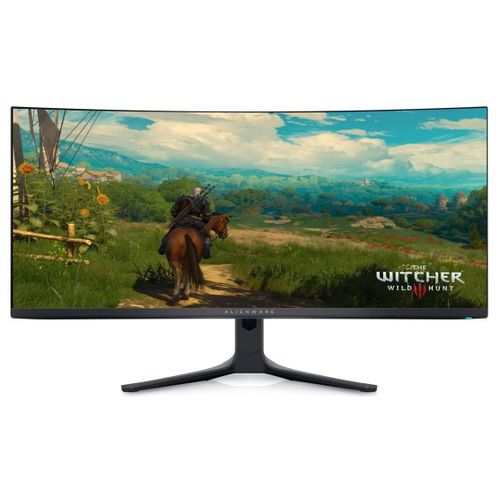 Alienware 34 Gaming Monitor AW3423DWF - Moniteur OLED - jeux - incurvé - 34.18" - 3440 x 1440 UWQHD @ 165 Hz - 1000 cd/m² - 1000000:1 - DisplayHDR 400 True Black - 0.1 ms - HDMI, 2xDisplayPort -...