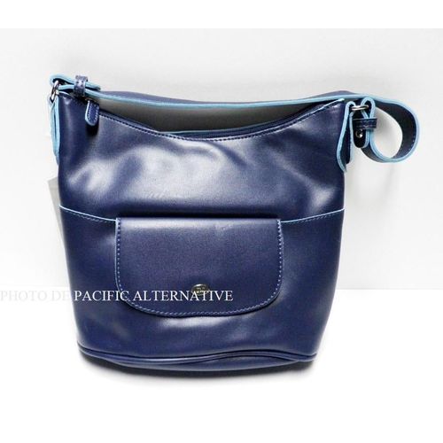 sac a main bleu DAVID JONES pour femme NEUF #4