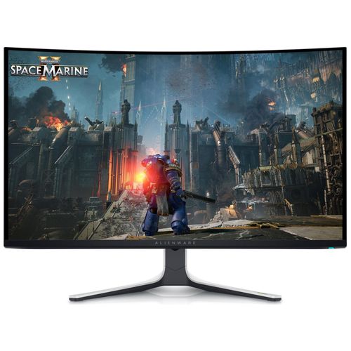 Alienware 32 Gaming Monitor AW3225QF - Moniteur OLED - jeux - incurvé - 32" (31.62" visualisable) - 3840 x 2160 4K @ 240 Hz - 1000 cd/m² - 1500000:1 - DisplayHDR 400 True Black - 0.03 ms -...