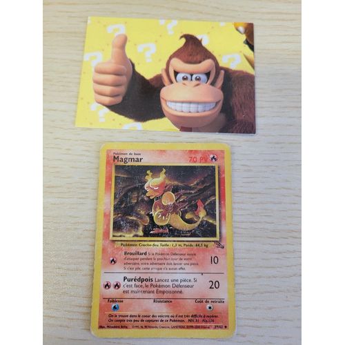 Magmar 39/62 Carte Pokemon Fossile/ M5