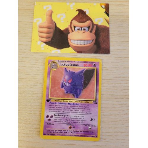 Ectoplasma 1ed 20/62 Carte Pokemon Fossile/ M5