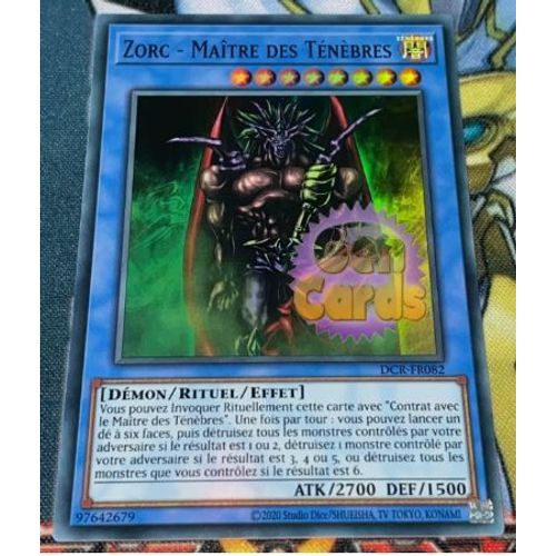 Yu Gi Oh Dcr Fr082 Zorc Maitre Des Tenebres Super Rare