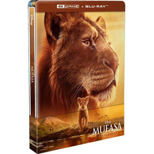 Mufasa : Le Roi Lion - 4k Ultra Hd + Blu-Ray - Boîtier Steelbook Limité