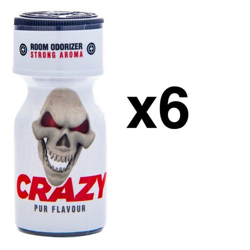 Poppers Amyle Crazy 10 Ml X 6