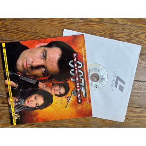 Laserdisc Demain Ne Meurt Jamais, De Roger Spottiswoode