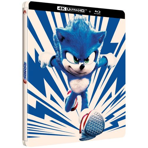 Sonic, Le Film 3 - 4k Ultra Hd + Blu-Ray - Boîtier Steelbook Limité