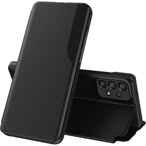 Coque A52s 5g Coque Pour Samsung A52s 5g Cuir Magnetique Clear View Étui À Rabat Étui Coque Galaxy A52 Housse 360 Antichoc Anti-Rayure Flip Folio Stand Support Coque Pour Samsung Galaxy A52 Noir