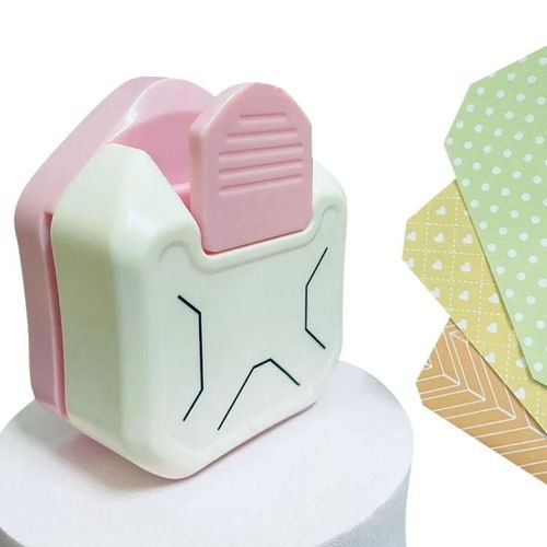 3 En 1 Fancy Corner Cutter Multi-Angle Corner Cutter Embosser Flat Corner