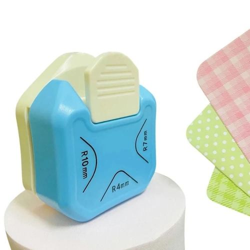 3 En 1 Fancy Corner Cutter Multi-Angle Corner Cutter Embosser Round Corner