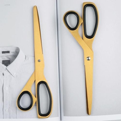 Ciseaux Asymétriques En Laiton-2 Pièces Pour Le Bureau Et La Maison |