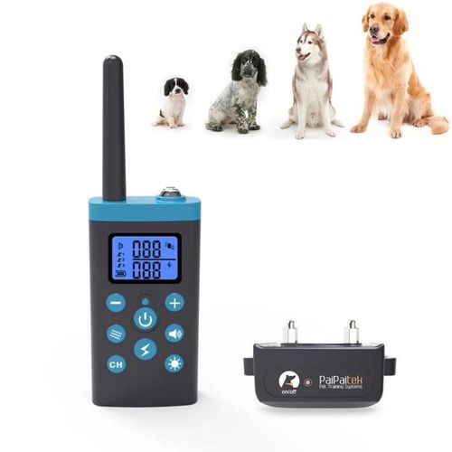 Collier Anti-Aboiement Automatique-Système De Contrôle Des Chocs Électriques Pour Chiens